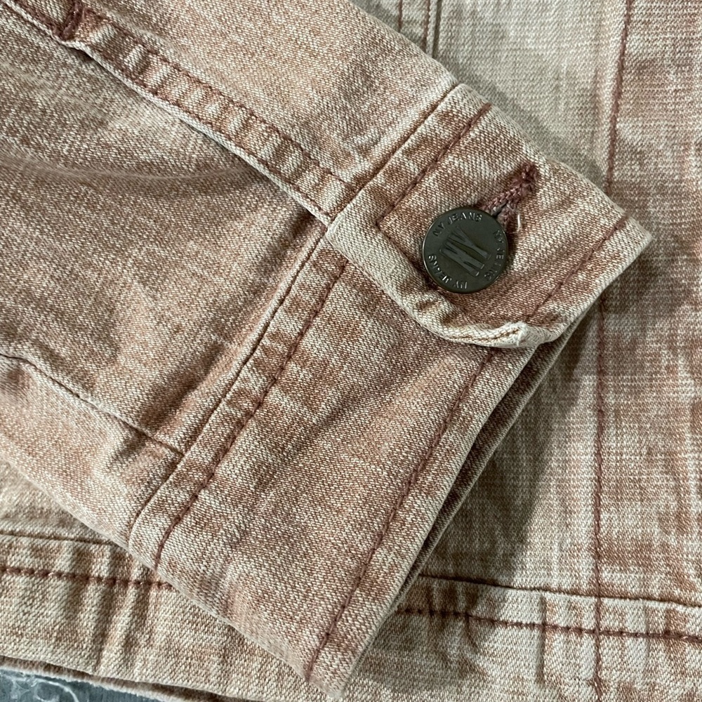 Women NY Jeans Brown Jacket Size Medium - Picture 10 of 11